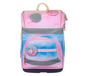 BAAGL Školní aktovka Zippy plus Rainbow Unicorn / 21 l / vhodná od 1. třídy ZŠ