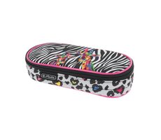 Herlitz Pouzdro s neonovými barvami / černá