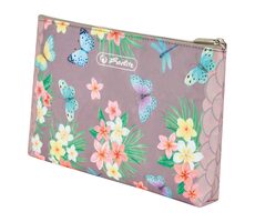 Herlitz Plochý penál s motýli / barevná