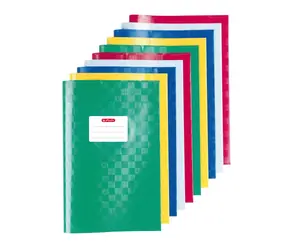 Herlitz Obal na sešity A4 / 10 ks / mix barev