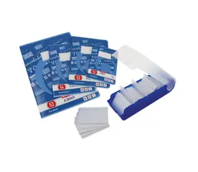 Herlitz Linkované kartičky A8 / 100 ks / bílá