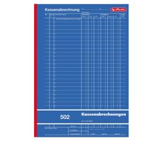Herlitz Pokladní kniha A4 502 / 2x50 listů