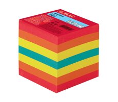 Herlitz Poznámkový blok lepený / 9x9x9 cm / 700 listů / barevná