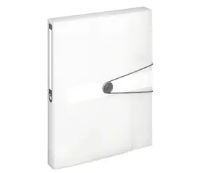 Herlitz Desky s gumičkou A4 / průhledná