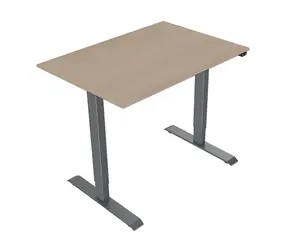 Neutralle MOKJ75140ANN Pracovní stůl javor-šedá / elektricky nastavitelná výška / 75x140cm / nosnost 70kg