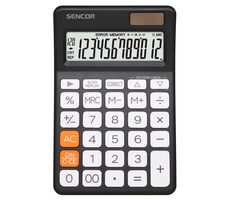 SENCOR SEC 382 CORRECT černá / Stolní kalkulačka / dvanáctimístná