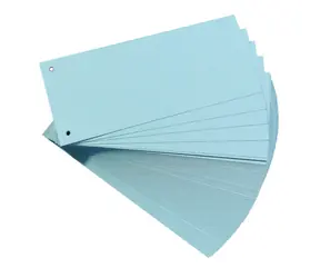 Herlitz  Oddělovací pásky / 100 ks / modrá