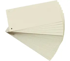 Herlitz  Oddělovací pásky / 100 ks / béžová