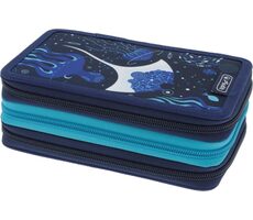 Herlitz Školní penál třípatrový Ocean 19 x 11,5 x 7 cm