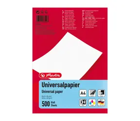 Herlitz Kancelářský papír A4 / 500 listů / bílá