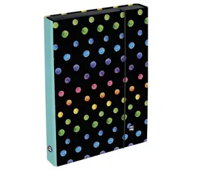OXYBAG Box na sešity A4 Jumbo OXY GO Dots