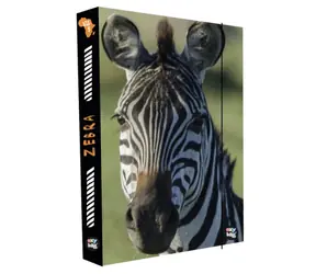 OXYBAG Box na sešity A4 Jumbo Zebra