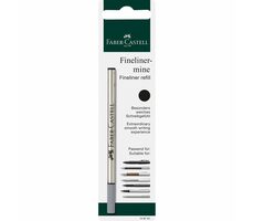 FABER-CASTELL Náplň do kuličkového pera / 5ks / černá