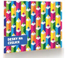 OXYBAG Desky na číslice Pastelky