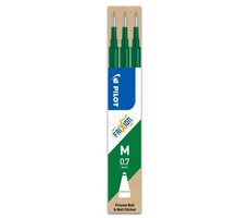 PILOT Náhradní náplně Pilot Frixion / 0,7mm / 3ks / zelená