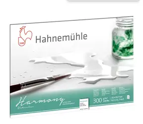 Hahnemühle Skicák Harmony Watercolour Hot Pressed Hladký A4/12 listů/300 g