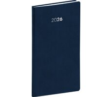 NOTIQUE Kapesní diář Balakon 2026 tmavě modrý / 9 x 15.5 cm