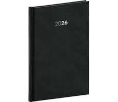 NOTIQUE Týdenní diář Balakon 2026, černý, 15 x 21 cm