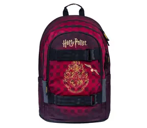 BAAGL Školní batoh Skate Harry Potter Bradavice vínový