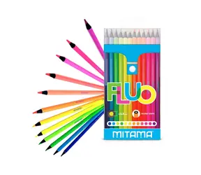 MITAMA Pastelky kulaté FLUO 3.3mm (12ks)