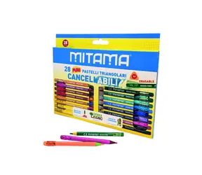 MITAMA Pastelky gumovací MINI (28ks)