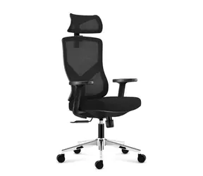 Mark Adler Manager 3.3 černá / Kancelářské ergonomické křeslo / nosnost 130 kg