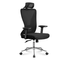 Mark Adler Manager 3.5 černá / Kancelářské ergonomické křeslo / nosnost 130 kg