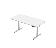 Mark Adler Leader 7.6 bílá / Elektrický pracovní stůl / 160 x 80 cm výška 72-118 cm