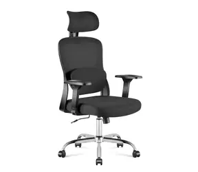 Mark Adler Manager 3.2 černá / Kancelářské ergonomické křeslo / nosnost 130 kg