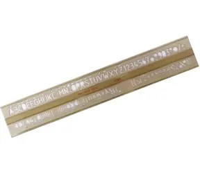 KOH-I-NOOR Školní písmenková šablona 1,0cm
