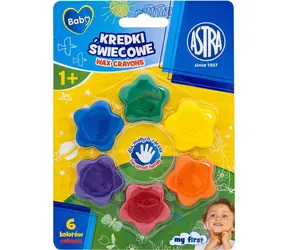 ASTRA BABY Hvězdičkové voskovky 6ks