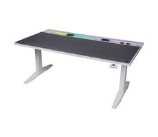 Thermaltake G700 RGB Gaming Desk herní stůl bílá / elektricky nastavitelná výška 61-125 cm