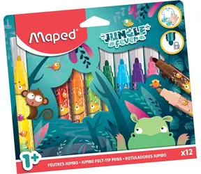 MAPED Fixy Jungle Fever Jumbo 12 ks