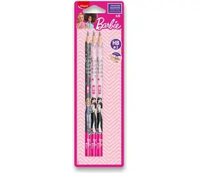 MAPED Grafitová tužka Barbie 6 ks / tvrdost HB