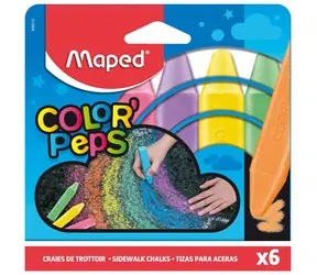 MAPED Křídy na chodník 6 ks