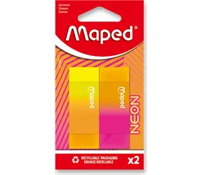MAPED Sada dvou pryží Neon
