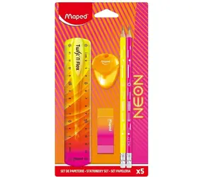 MAPED Souprava školních potřeb Neon 5 ks