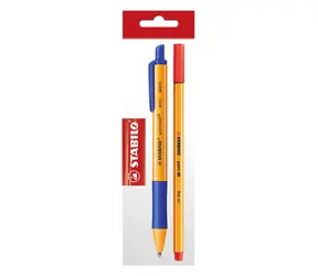 STABILO® pointball & STABILO® point 88 - Kuličkové pero & jemný liner