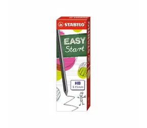 STABILO® EASYergo 3.15 - Náhradní tuhy - 6 ks balení - Stupeň tvrdosti HB