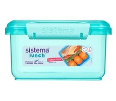 Sistema Lunch Plus Dělený svačinový box 1.2 l mátová