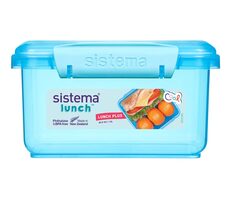 Sistema Lunch Plus Dělený svačinový box 1.2 l modrá 