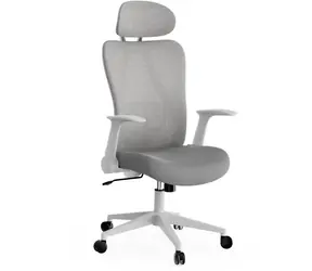 SENSE7 Noxo šedá / Kancelářské ergonomické křeslo / nosnost 150 kg