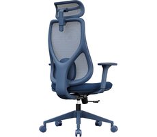 SENSE7 MOYO modrá / Kancelářské ergonomické křeslo / nosnost 150 kg