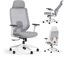 SENSE7 Nakai šedá / Kancelářské ergonomické křeslo / nosnost 150 kg