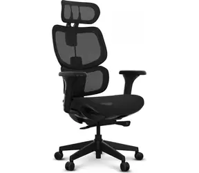 SENSE7 NOBU černá / Kancelářské ergonomické křeslo / nosnost 130 kg