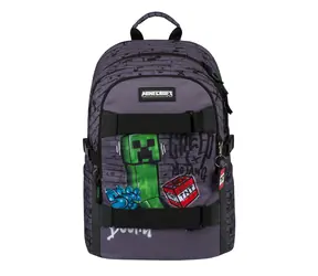 BAAGL Školní batoh Skate Minecraft TNT / 25 l / vhodný od 3. třídy ZŠ 