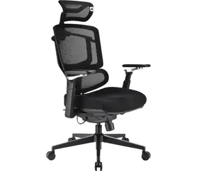 Sharkoon OfficePal C50 černá / kancelářská židle / 3D opěrky / nosnost 120kg
