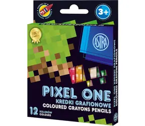 ASTRA Kaolínové pastelky Pixel One 12ks 