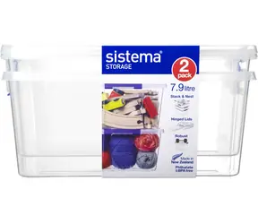Sistema Storage Sada 2 ks úložných boxů 7.9 l