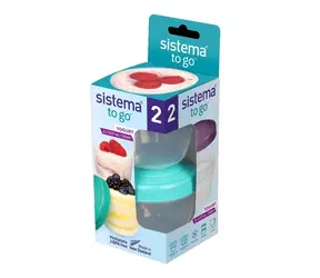 Sistema To Go Yogurt Sada 2 ks kelímků 150 ml